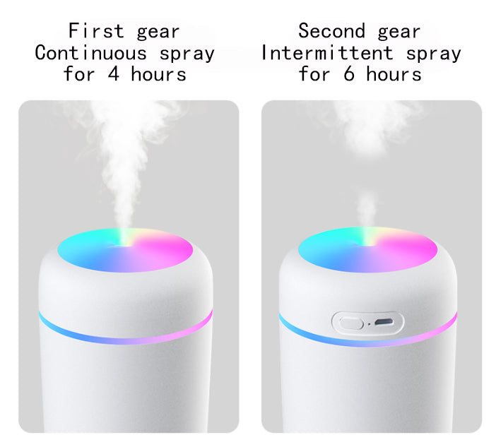 Aromatherapy diffuser in use