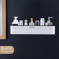 Wall-mount shower caddy organizer